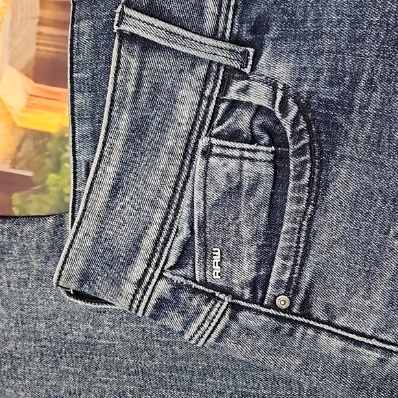 G-Star Raw Skinny Zippered Ankle Jeans Size 26 - Picture 8 of 9